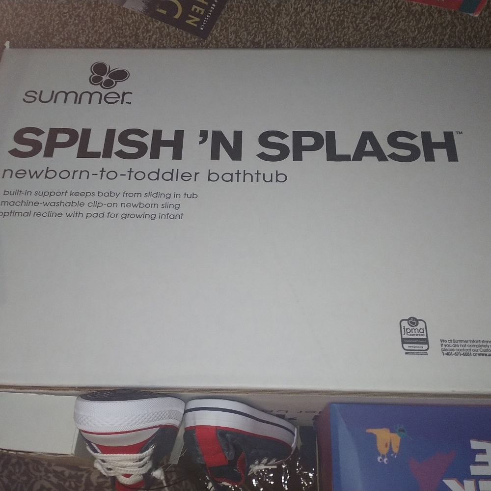 Summer splish n splash infant and toddler tub
